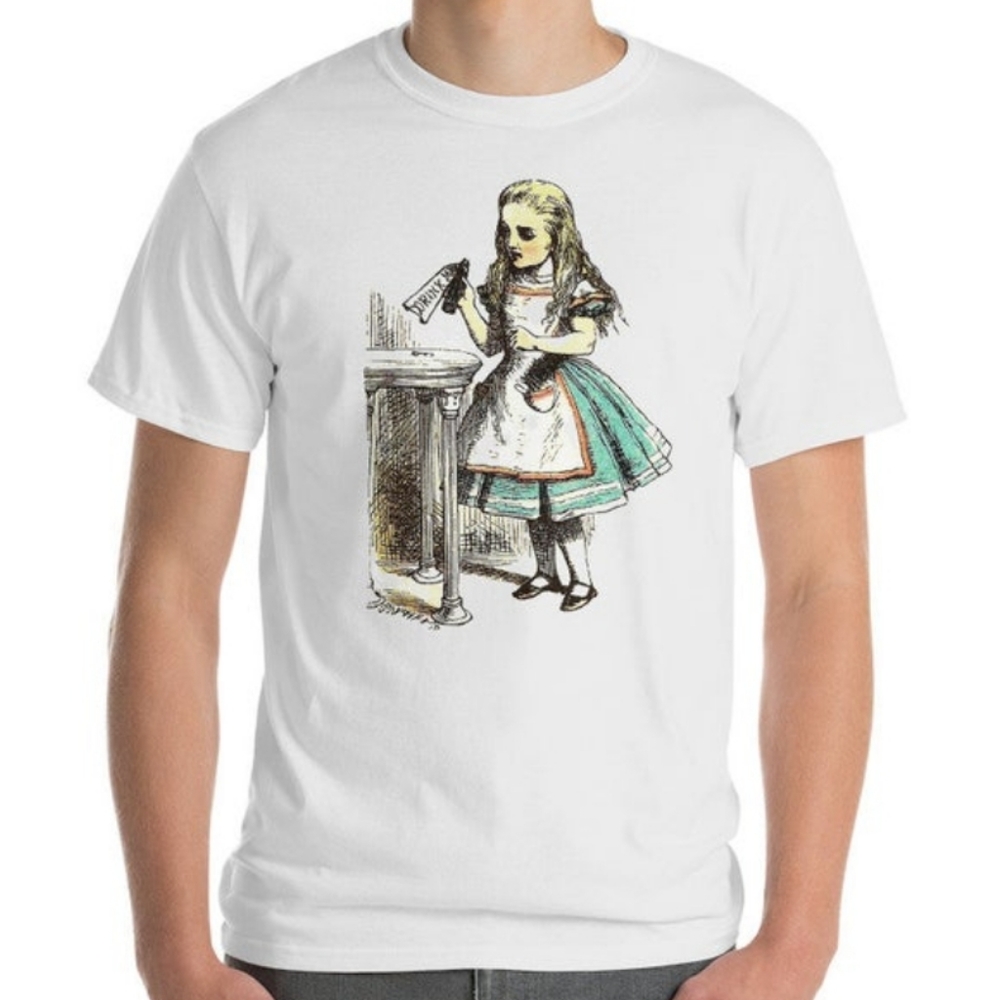 Alice In Wonderland T-Shirt New